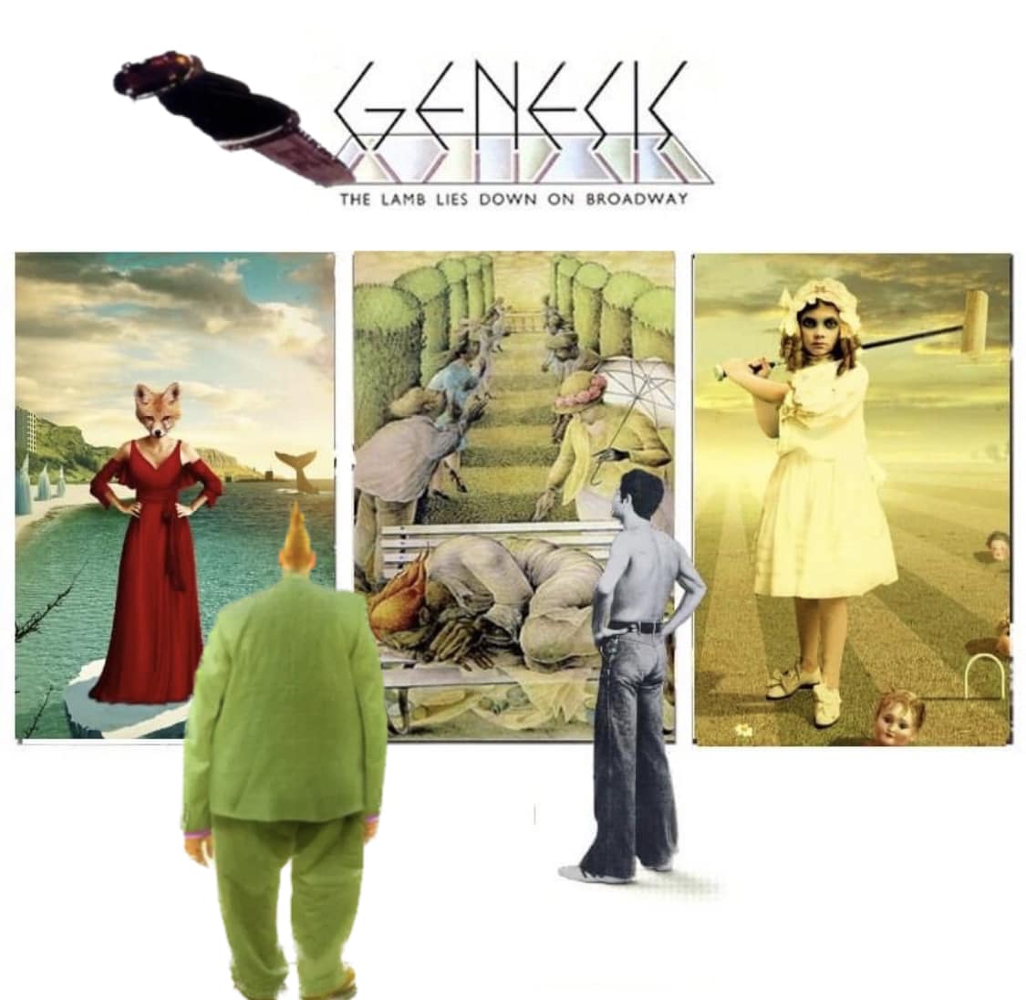 #Genesis 'The Lamb Lies Down on Broadway' (Live 1998) [art by lunatico] youtu.be/f-ooz4n1yaE?si…