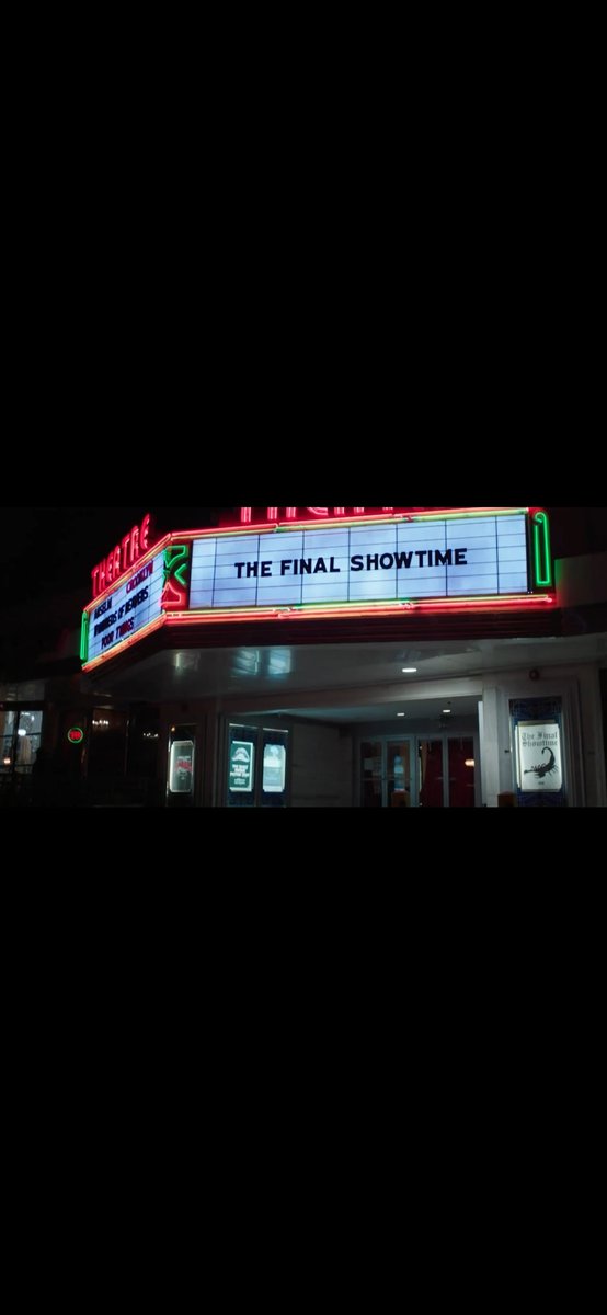 Pretty neat to see @beaversfilm on the marquee for @Sting 's last match on @AEW Revolution last night!