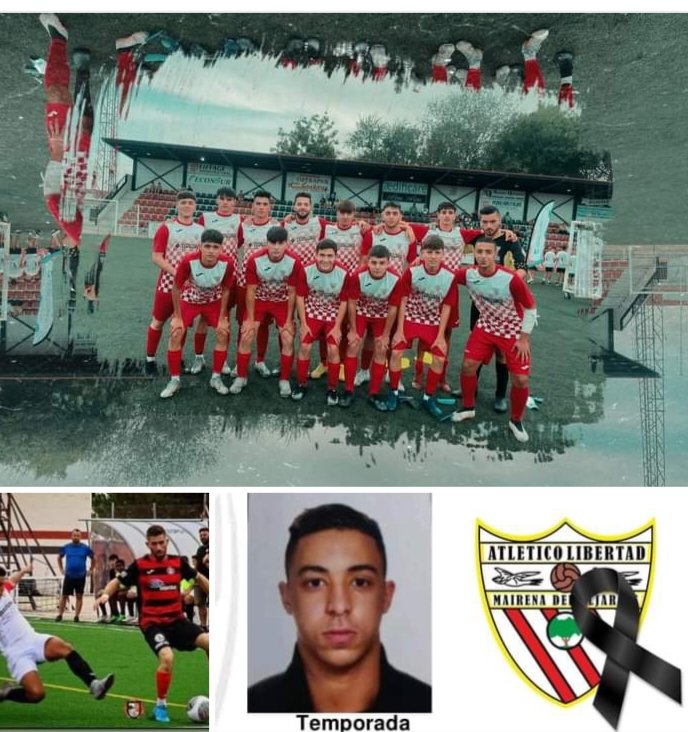 Atl_Libertad's tweet photo. Desde el profundo dolor del corazón del Club Atlético Libertad, sentimos comunicar el fallecimiento de nuestro jugador sénior Reda.
Un joven con ilusiones y objetivos en la vida que una mano cruel y despiadada nos lo ha arrebatado.
Descansa en paz amigo😞...te echaremos de menos https://t.co/Yvl3Mb0qCT