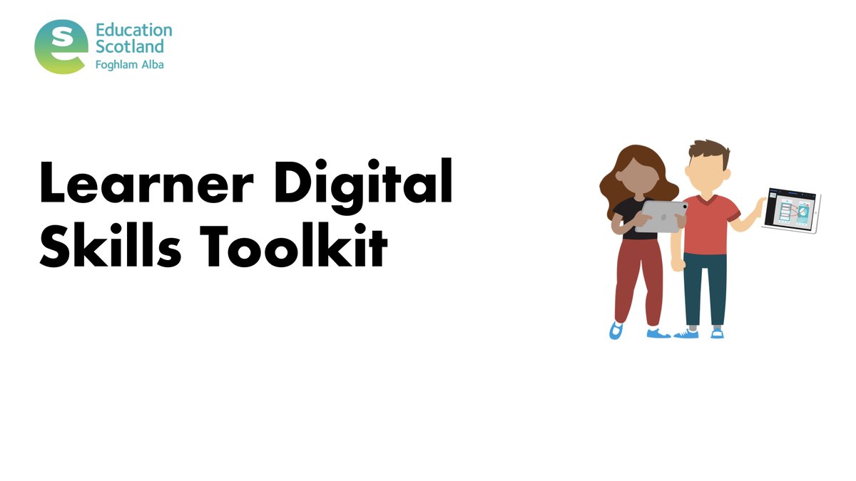 NEW DIGITAL LITERACY GUIDANCE 

Our Learner Digital Skills toolkit [draft] launched on Friday. It aims to make clear the knowledge and skills learners need to be digitally literate in an easy-to-use format. 

You can find it here:
blogs.glowscotland.org.uk/glowblogs/digi…

<a href="/EducationScot/">Education Scotland</a>