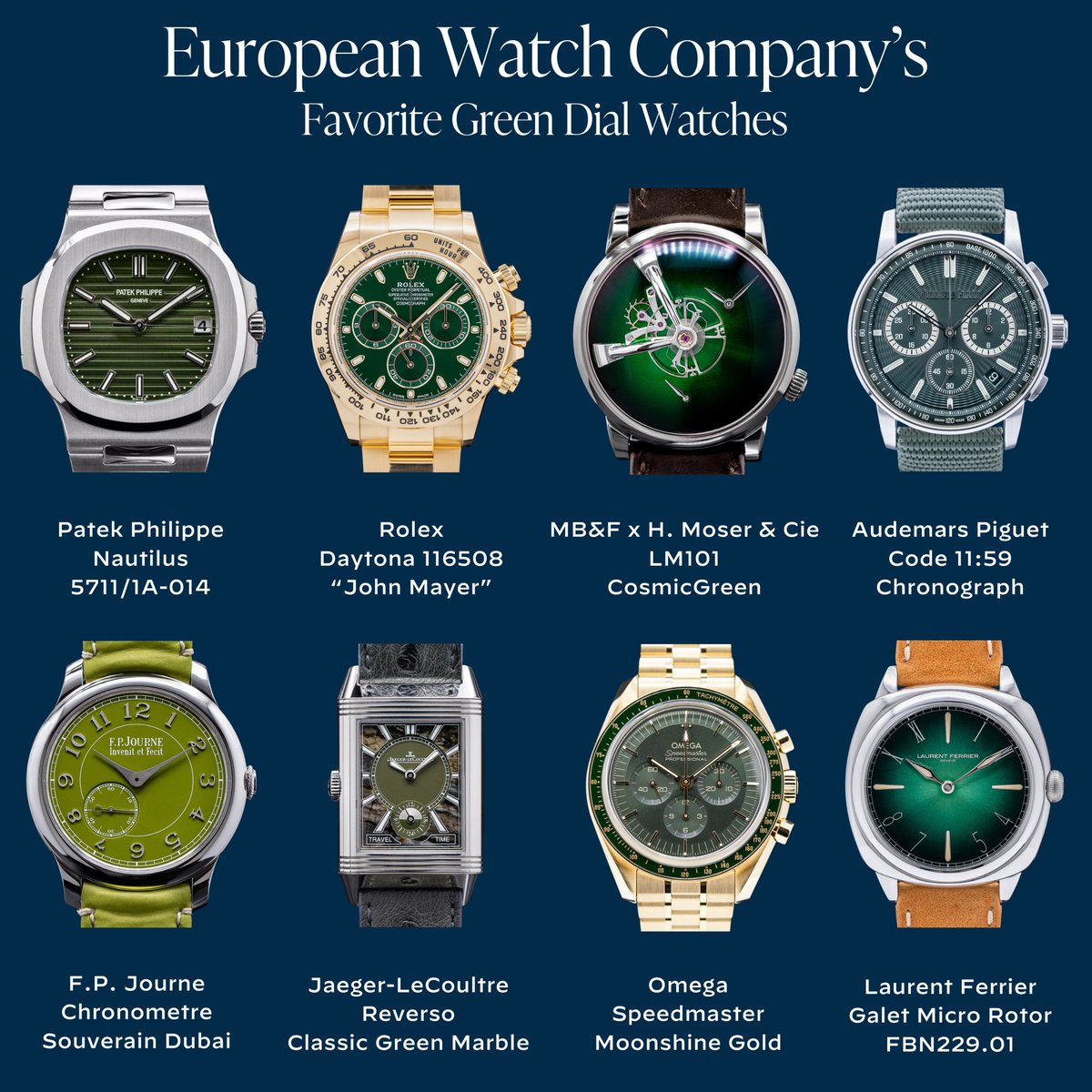 If we had to come up with a list of the most popular watch dial colors of all time, the first two would undoubtedly be black and white — probably in that order. Number three is a little less clear, but blue is probably the safest best. These three colors are pretty much the