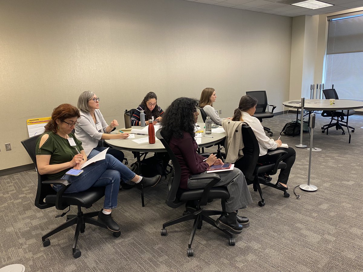 lindsbullinger's tweet image. We also hosted a pre-conference Innovation Day, sponsored by @arnold_ventures This event convened #PPCW researchers, community partners &amp;amp; practitioners, &amp;amp; Foundation reps. Participants were tasked w/ presenting research proposals at the end (Think shark tank for research ideas!).