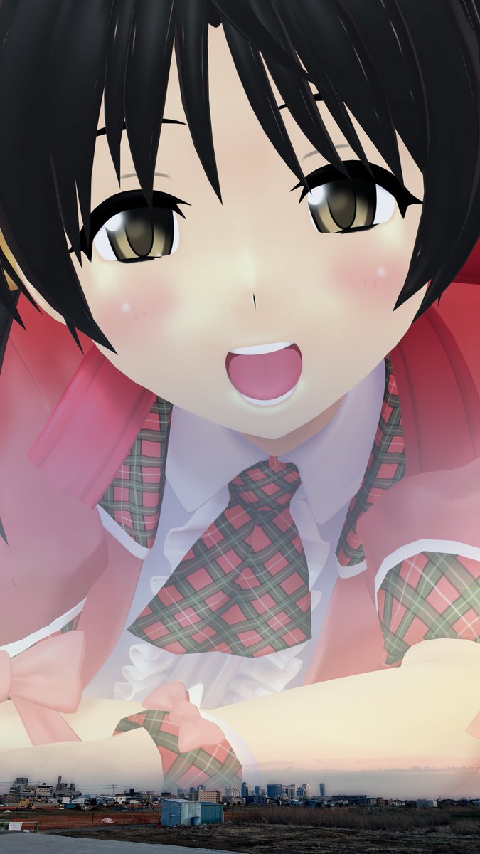 散歩中にいい風景があったので久しぶりに超巨大ゆきちゃんをば