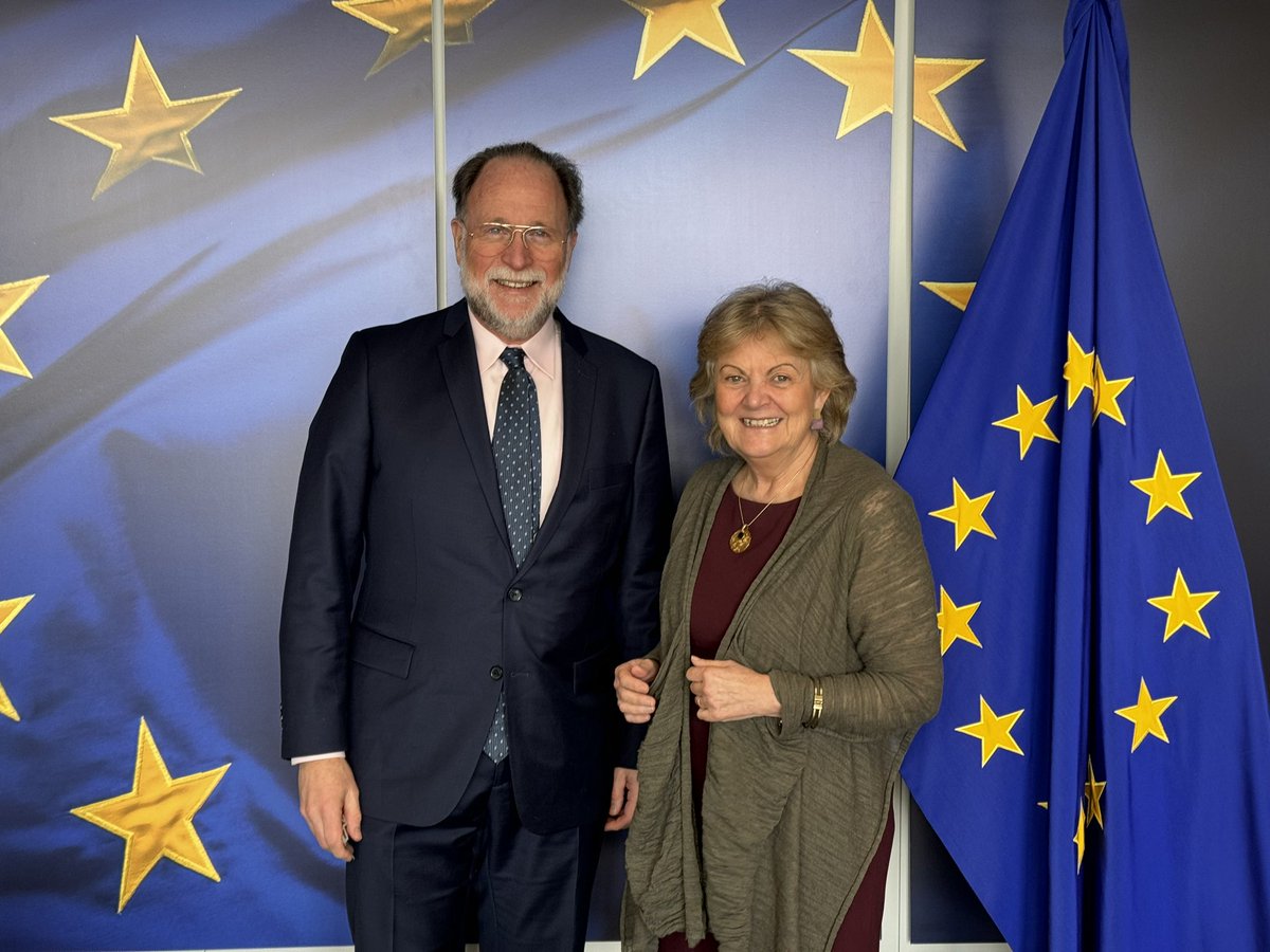 It was a real pleasure to meet Elisa Ferreira (European Commissioner for Cohesion and Reforms) and other senior leaders of the EU to discuss frameworks to implement the green and digital transition funds.