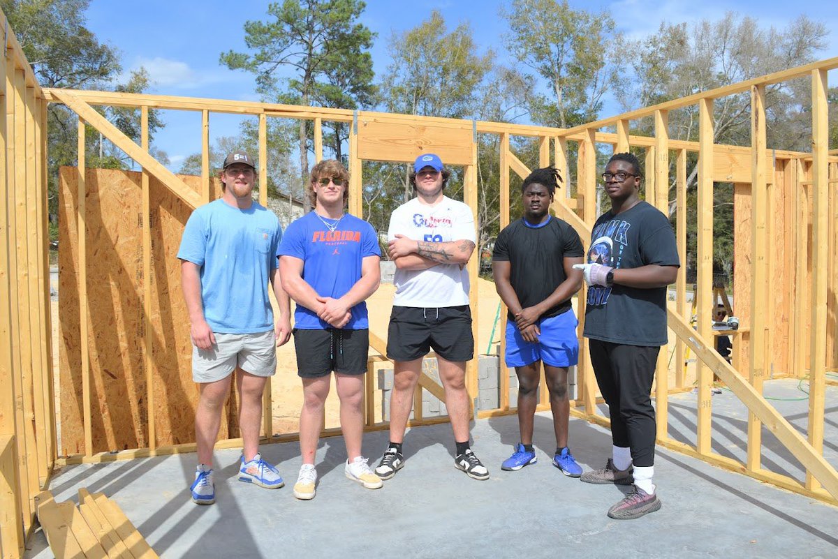 Had an amazing time pouring into the community on this home with @alachuahabitat Let's keep the momentum going - donate or get involved today at @Fl_Victorious #fvfoundation alachuahabitat.org