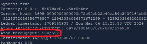 fuserleer's tweet photo. Brilliant #cassie test going on right now!

Probing the limits of single shard processing before going multi-shard!

Community nodes are involved, seeing 500 #teepees

Image is from @a_vaunt machine

#radix $xrd #crypto https://t.co/XxVlE8iRN5