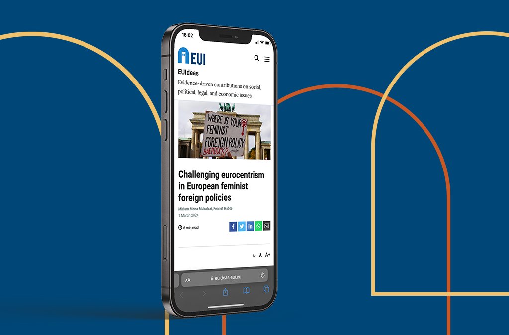 European University Institute (@eui_eu) on Twitter photo 📄 In the latest #EUIdeas post, <a href="/MiriamMonaMu/">Miriam Mona Mukalazi (she/her)</a> <a href="/EUI_MWProgramme/">Max Weber Programme</a> and Fennet Habte reflect on African feminist thought, on feminist foreign policies, and call for feminist solidarity to try to change global politics.
🔍 Read more: loom.ly/VVegZdE 📄 In the latest #EUIdeas post, <a href="/MiriamMonaMu/">Miriam Mona Mukalazi (she/her)</a> <a href="/EUI_MWProgramme/">Max Weber Programme</a> and Fennet Habte reflect on African feminist thought, on feminist foreign policies, and call for feminist solidarity to try to change global politics.
🔍 Read more: loom.ly/VVegZdE