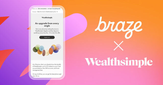 Leveraging <a href="/Braze/">Braze</a>, Wealthsimple achieved record net deposits, showcasing the platform's role in enhancing client activation, monetization, and retention through personalized campaigns with 20% client participation and 25% new clients. bit.ly/3TmuRHZ