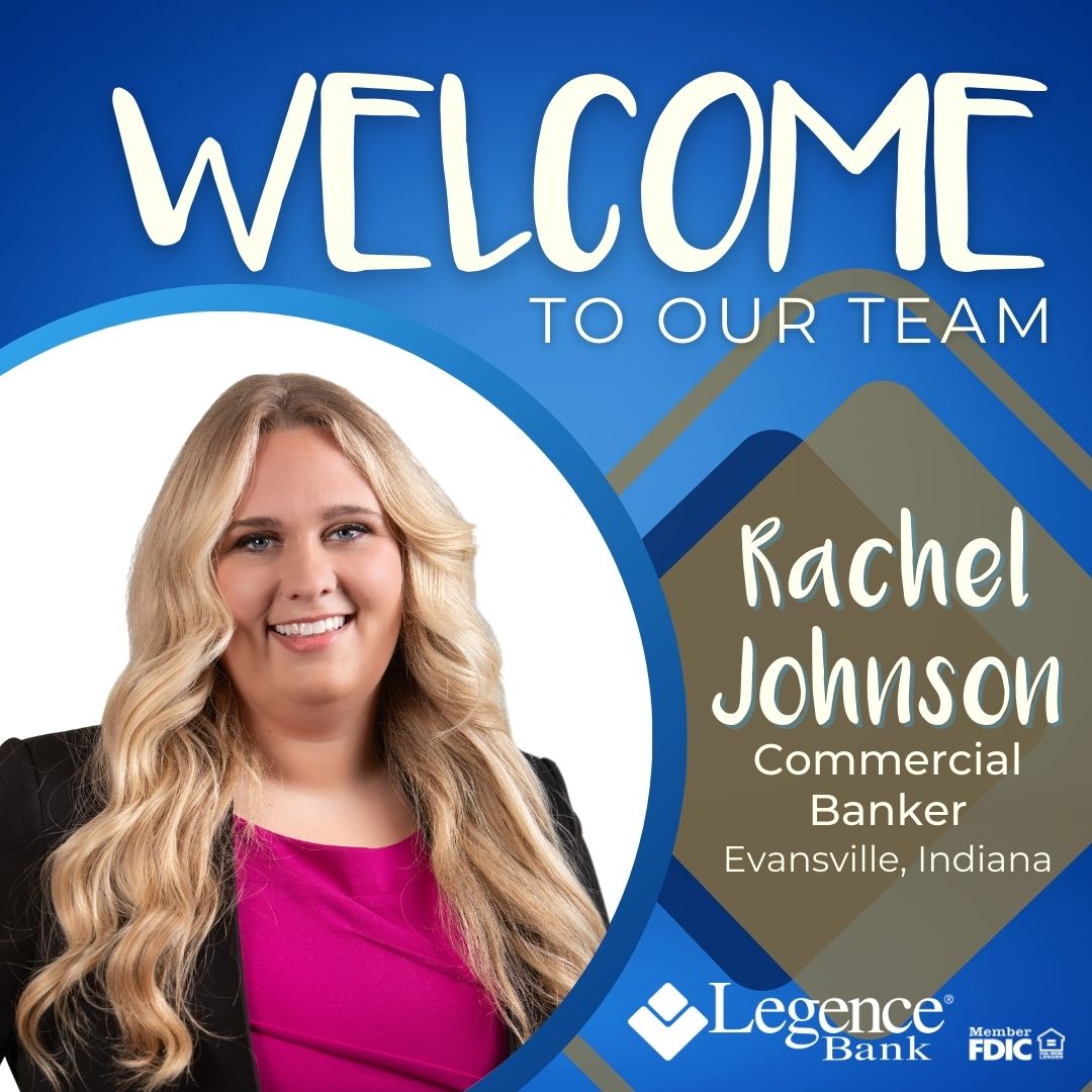 🌟 Rachel Johnson joins us as our #CommercialBanker for the Cross Pointe Branch in Evansville, IN. With her sales, leadership, and business development expertise, we're excited to see the impact in Evansville 
legencebank.com/about/news-eve…
 #NewHire #EvansvilleBanking