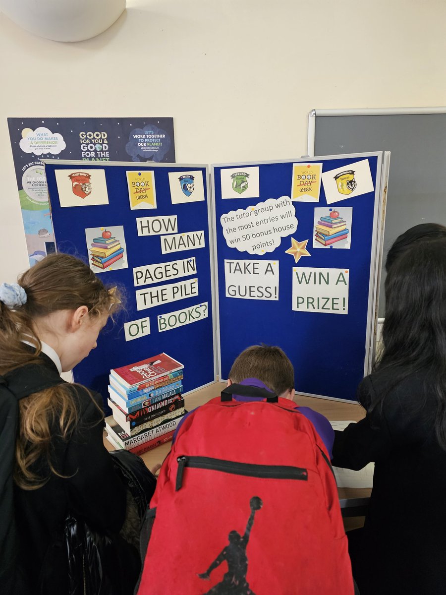 We don't just do #WorldBookDay at @BroadoakAcademy... we do a whole week! It's started strong with a fun competition for all at lunchtime. #ourcultureourcommunity #Inclusion #belonging #WorldBookDay2024