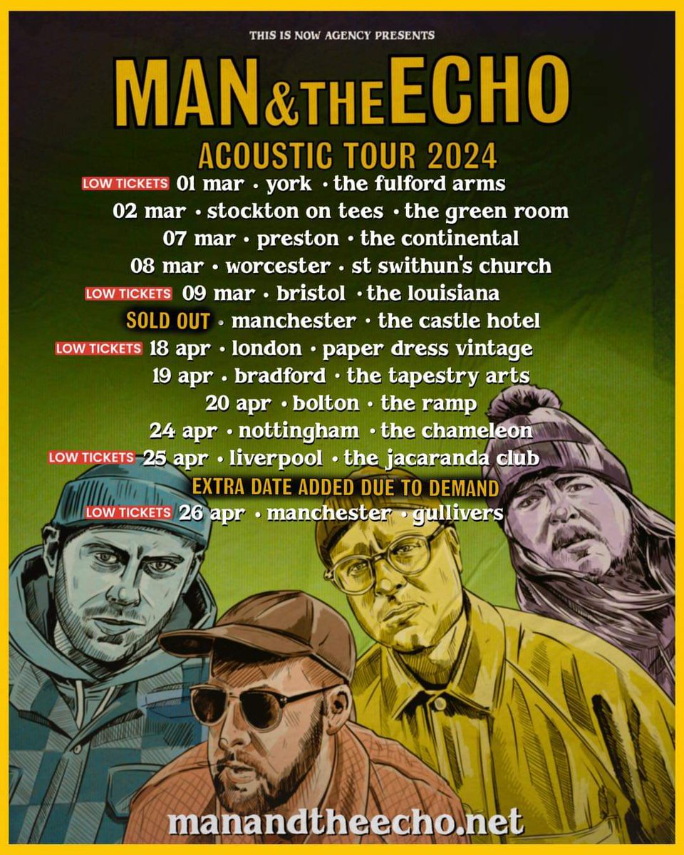 The Humdrum Express (@humdrumexpress) on Twitter photo Friday night, in #Worcester 🥳🥳🥳
I'll be joining the wonderful <a href="/ManandTheEcho/">Man & The Echo</a> at <a href="/WorcsStSwithuns/">Worcester St Swithun's</a> for an evening of top quality musical entertainment 👌
eventbrite.co.uk/e/man-the-echo… Friday night, in #Worcester 🥳🥳🥳
I'll be joining the wonderful <a href="/ManandTheEcho/">Man & The Echo</a> at <a href="/WorcsStSwithuns/">Worcester St Swithun's</a> for an evening of top quality musical entertainment 👌
eventbrite.co.uk/e/man-the-echo…