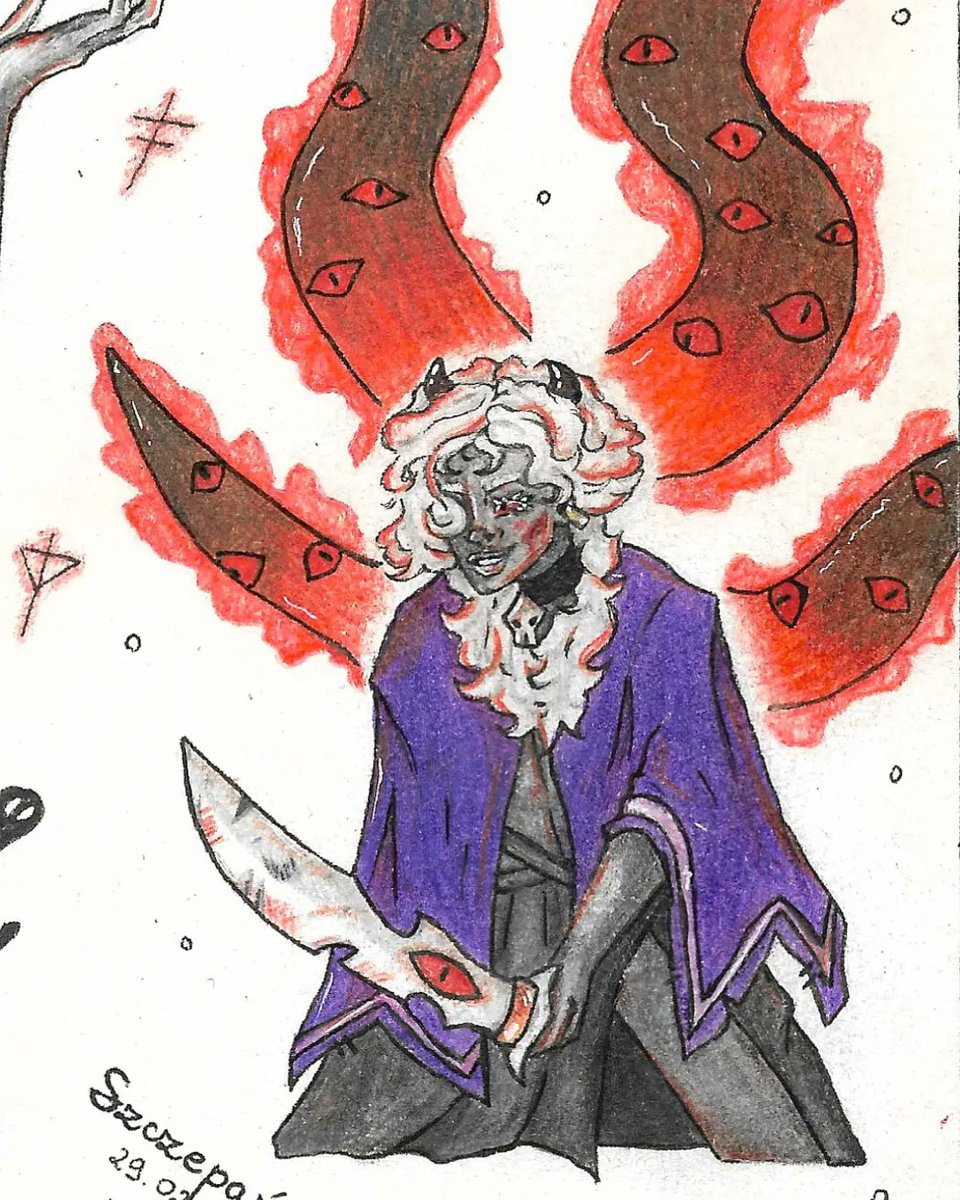 simp_grzybow's tweet photo. The Lamb but human version? 🐏
#cultofthelambfanart #cultofthelamb https://t.co/zYNGzGX6NE