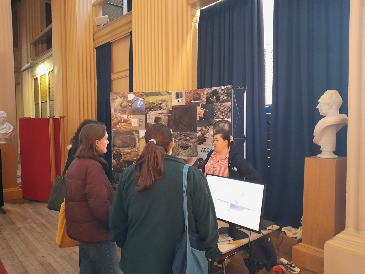 Loved meeting and chatting with students at the Edinburgh Uni fieldwork fair today! Lots of passionate talent coming into the industry! @EdinArch