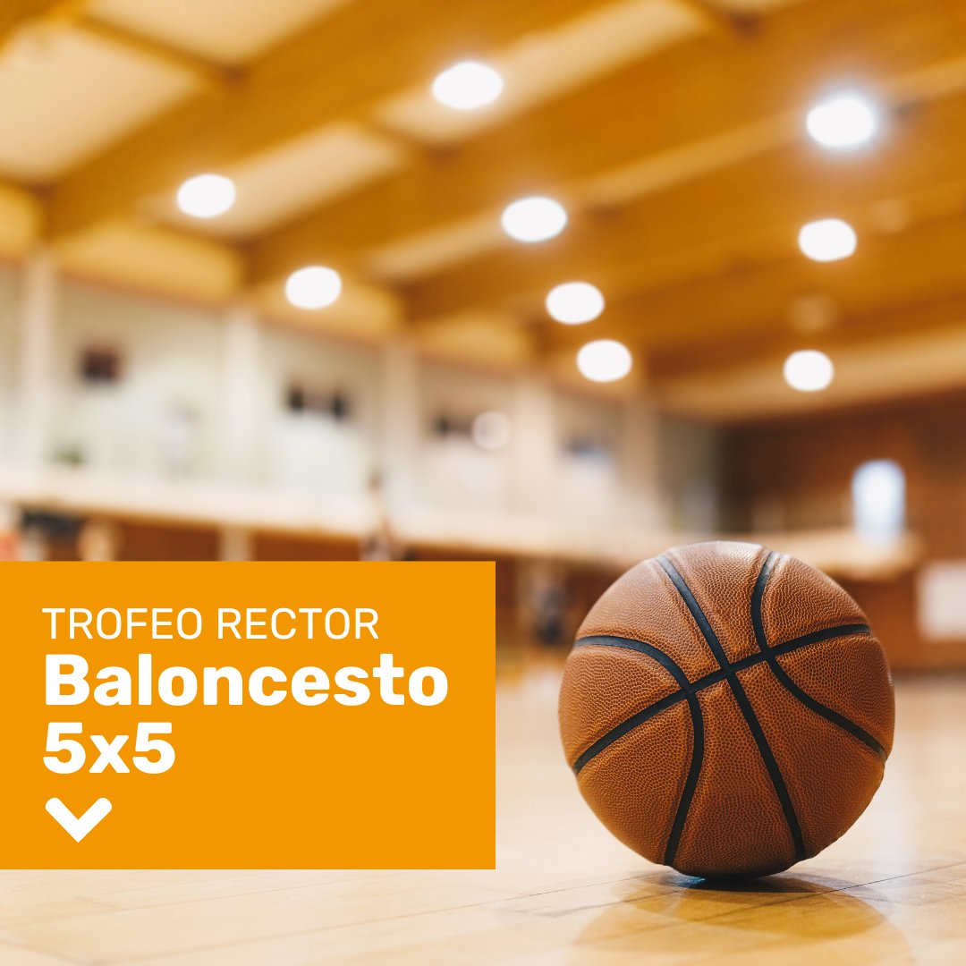 🏀 El Trofeo Rector de Baloncesto 5x5 está aquí. 🏆 Este viernes 8 de marzo a las 9:00am. ¿Te lo vas a perder?

¡Ven a animar a tu equipo! 🎉

🟢Mas información para baloncesto 5x5: deportes.ulpgc.es/trofeorector/b…

#serviciodedeportedesulpgc #deporteulpgc #ULPGC #deportes