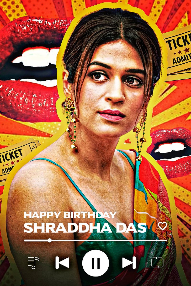 Happy Birthday #ShraddhaDas ! 🫦 
My Fav Style of Retro Edit...

Design : @ThalapathyRv_12 

#HappyBirthdayShraddhaDas @shraddhadas43 #HBDShraddhaDas #TheGreatestOfAllTime