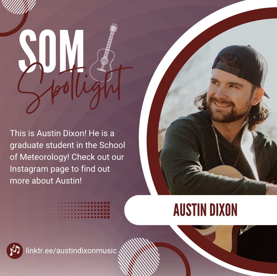 This week’s SoM Spotlight is: Austin Dixon! 🎸