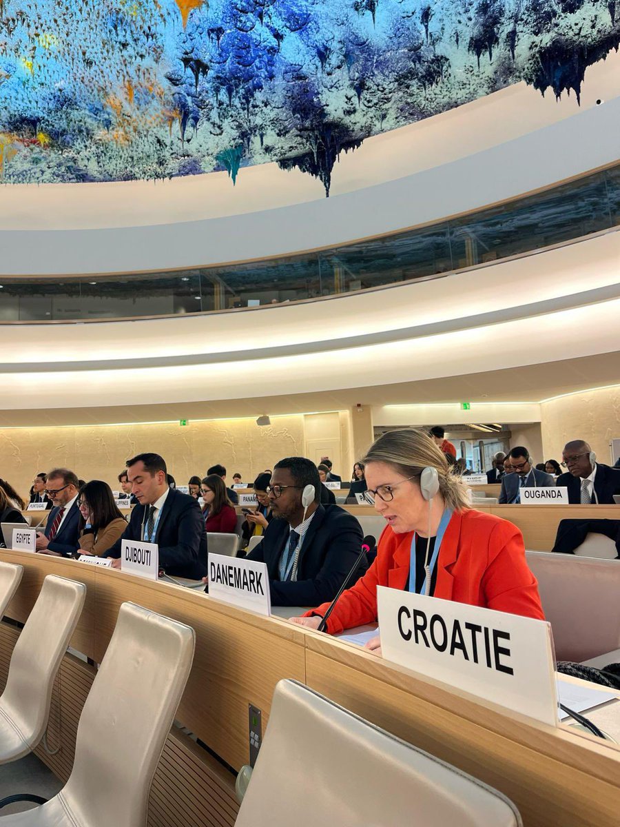 During today’s #HRC55 Item 2 general debate, Denmark expressed concern over the #HumanRights situations in Belarus, Afghanistan, Ethiopia, Somalia, Libya & Yemen. Read our full statement here 👉 bit.ly/49SdXY6