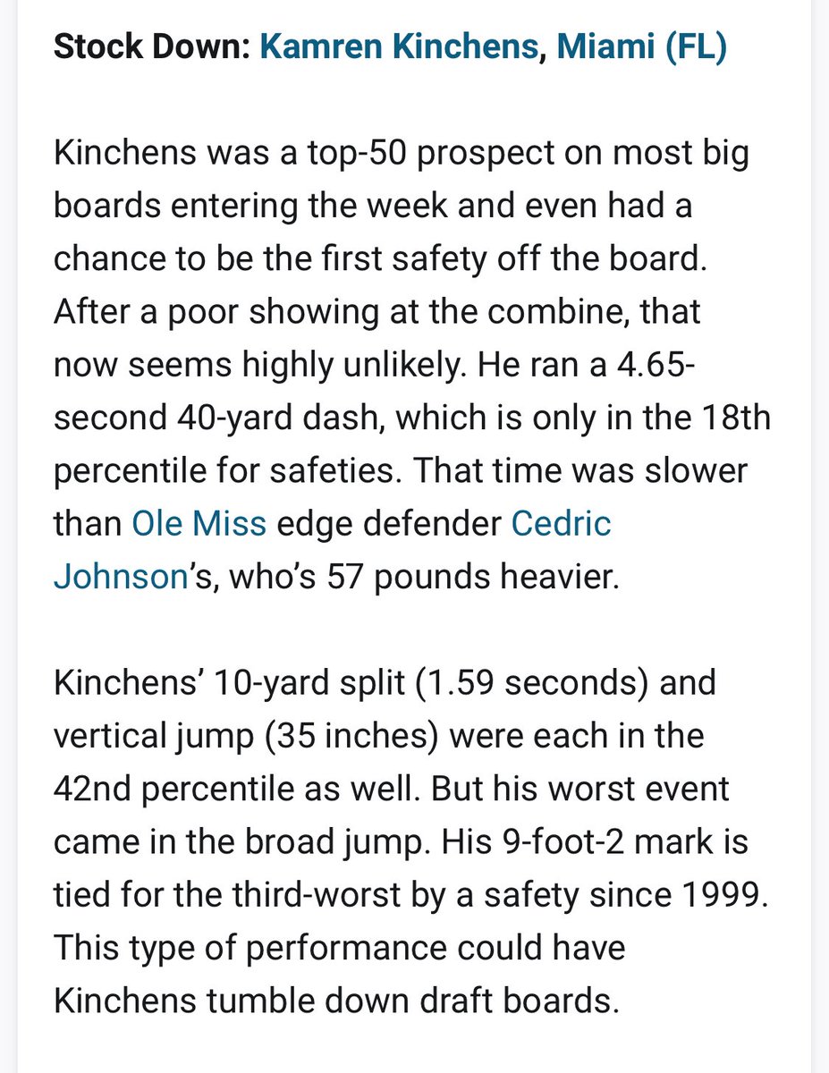 Bignole936's tweet photo. Tale of two combines for FSU and Miami 💯 https://t.co/0tL0CbBZQ4
