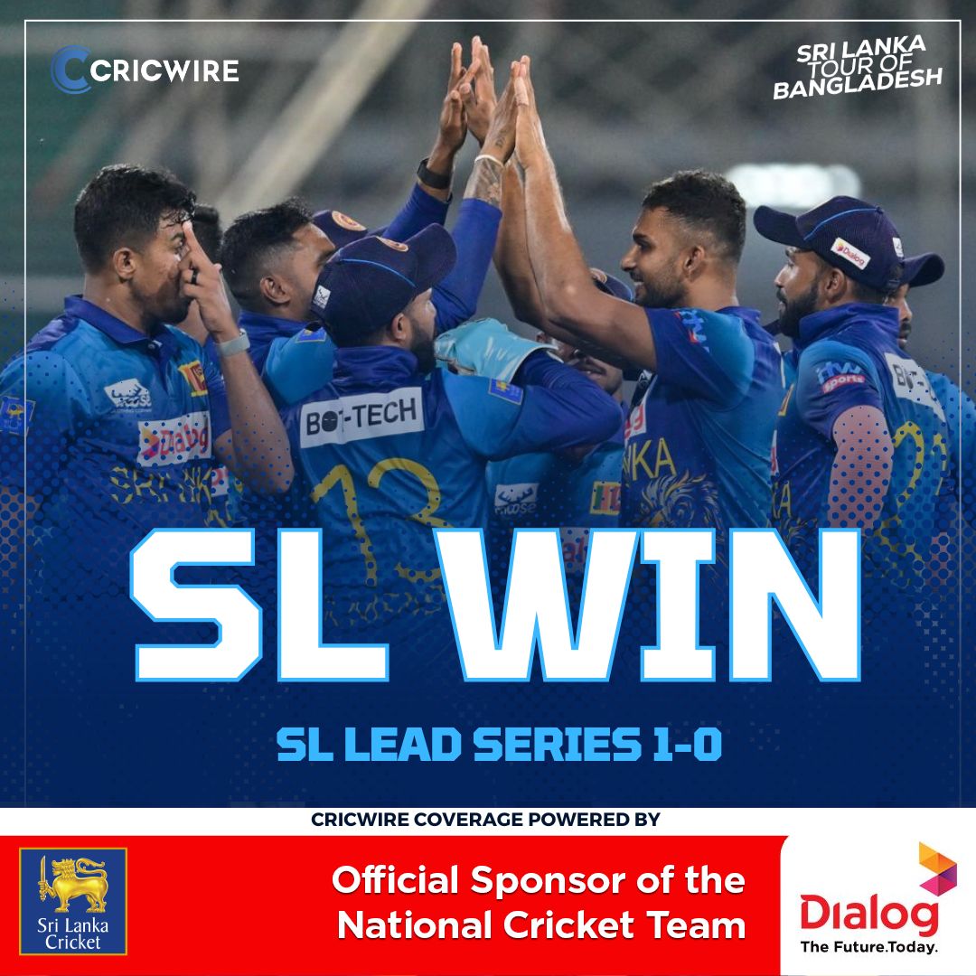 Former Captain <a href="/dasunshanaka1/">Dasun Shanaka</a>
wins it for Sri Lanka ! Defending 12 runs in the last over