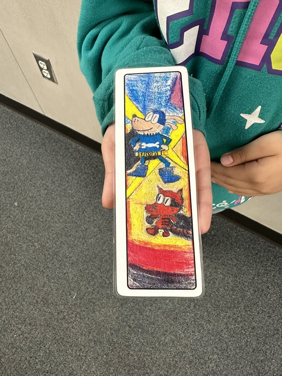My student won the bookmark contest for 4th grade! ❤️👏🏼<a href="/StephensES_AISD/">Stephens Elementary</a>
