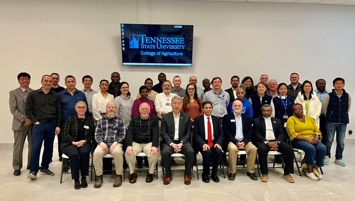 TSU/UTIA Joint Research Summit 2.0 was held at TSU last Friday focusing on plant biotechnology. Excellent presentations and interactions by researchers of both sides. Looking forward to future collaboration for the betterment of agriculture in TN and beyond.