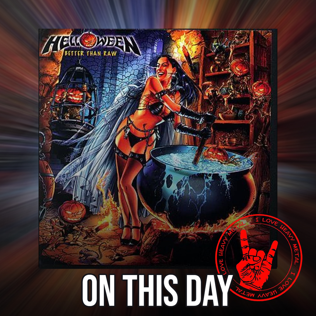 𝑶𝒏 𝒕𝒉𝒊𝒔 𝑫𝒂𝒚: 𝑯𝒆𝒍𝒍𝒐𝒘𝒆𝒆𝒏 released their studio album '𝑩𝒆𝒕𝒕𝒆𝒓 𝑻𝒉𝒂𝒏 𝑹𝒂𝒘'

#helloween #betterthanraw #IloveHeavyMetalRadio #MetalAlbum #RockMusic #MusicLegends #StudioRelease #HeavyMetal #MetalCommunity #MusicHistory #MetalHeads #HardRock #NewRelease