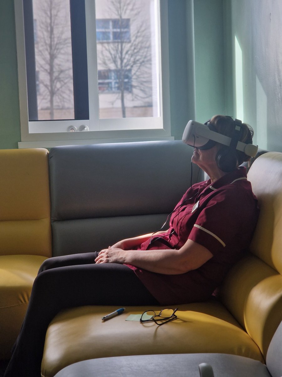 Rob Sillito (@rsillito) on Twitter photo Great Virtual Reality Wellbeing session this afternoon using Phase Space with Staff on PICU.Some great feedback and loved seeing staffs relaxed and happy faces when they took the headsets off
<a href="/zillahwatson/">Zillah Watson</a> <a href="/CombinedNHS/">CombinedNHS</a> <a href="/kennylaingnurse/">Kenny Laing RN π</a> <a href="/rachel_bloor/">Rachel Bloor</a> <a href="/sherjl/">Jo Sherwin</a> <a href="/GrantZoelbarker/">Zoe Grant</a> Great Virtual Reality Wellbeing session this afternoon using Phase Space with Staff on PICU.Some great feedback and loved seeing staffs relaxed and happy faces when they took the headsets off
<a href="/zillahwatson/">Zillah Watson</a> <a href="/CombinedNHS/">CombinedNHS</a> <a href="/kennylaingnurse/">Kenny Laing RN π</a> <a href="/rachel_bloor/">Rachel Bloor</a> <a href="/sherjl/">Jo Sherwin</a> <a href="/GrantZoelbarker/">Zoe Grant</a>