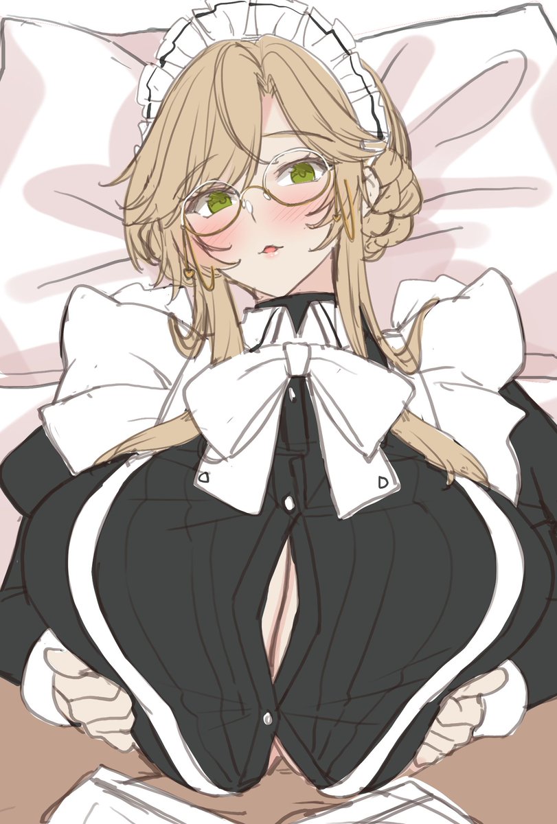 "ご主人様、心配しないで、すべてをエードに任せましょう〜💙"
突然、巨乳パイズリを描きたくなりました。
#ニケ 
#NIKKE 