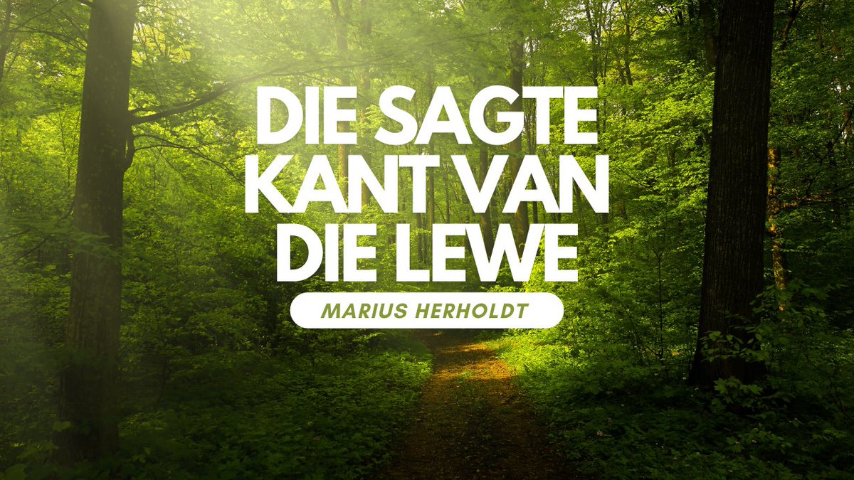 PhilipLiebenber's tweet image. Die sagte kant van die lewe • Marius Herholdt - met ‘n gedig deur Limari... youtu.be/_Su9ao2RrMA?si… via @YouTube #genade