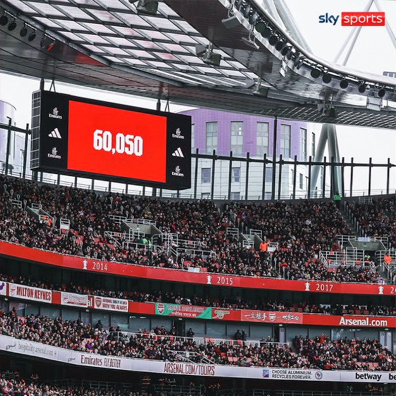 SkySportsWSL's tweet photo. The first match in WSL history to be maintained by an all-female groundstaff team! 😍

Arsenal's with another significant milestone as part of their north London derby fixture this weekend 👏