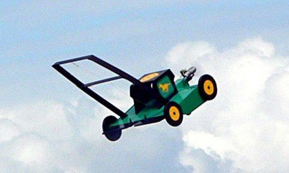 SlothHolliday's tweet image. A flying lawn mower will take you higher! $MOWER