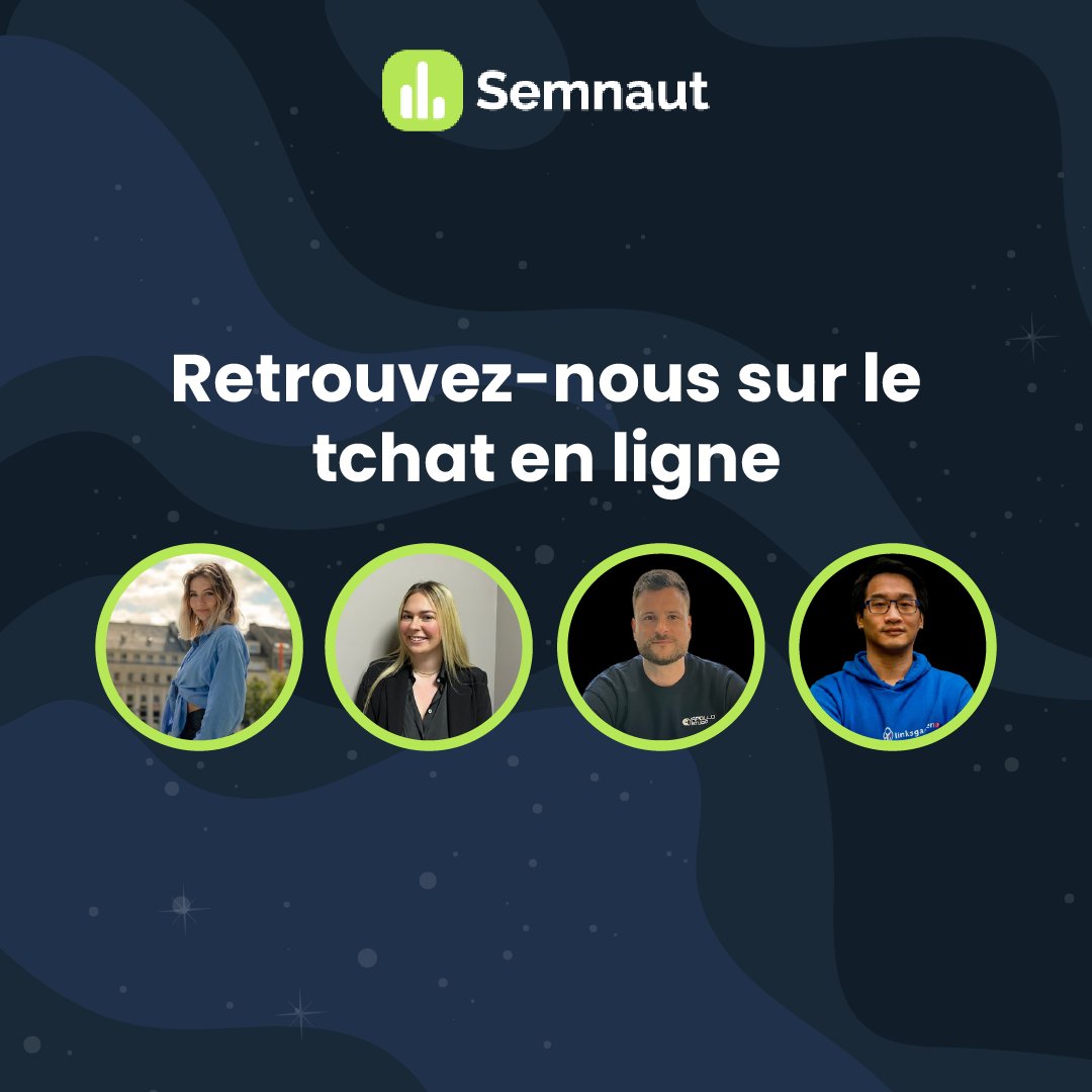 📣 Nouveau sur Semnaut : Tchat en direct !

Vous avez des questions sur notre SaaS ? Nous avons désormais un tchat en direct où vous pouvez poser vos questions directement à notre équipe !

🚀 Obtenez des réponses rapides et précises pour maximiser l'utilisation de notre