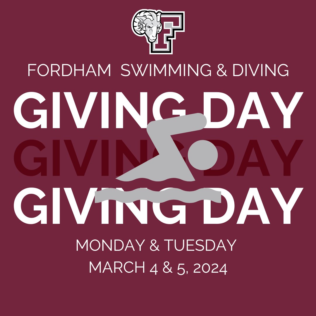 It's Giving Day! If you're to help, we appreciate it! 💻: givecampus.com/schools/Fordha…
