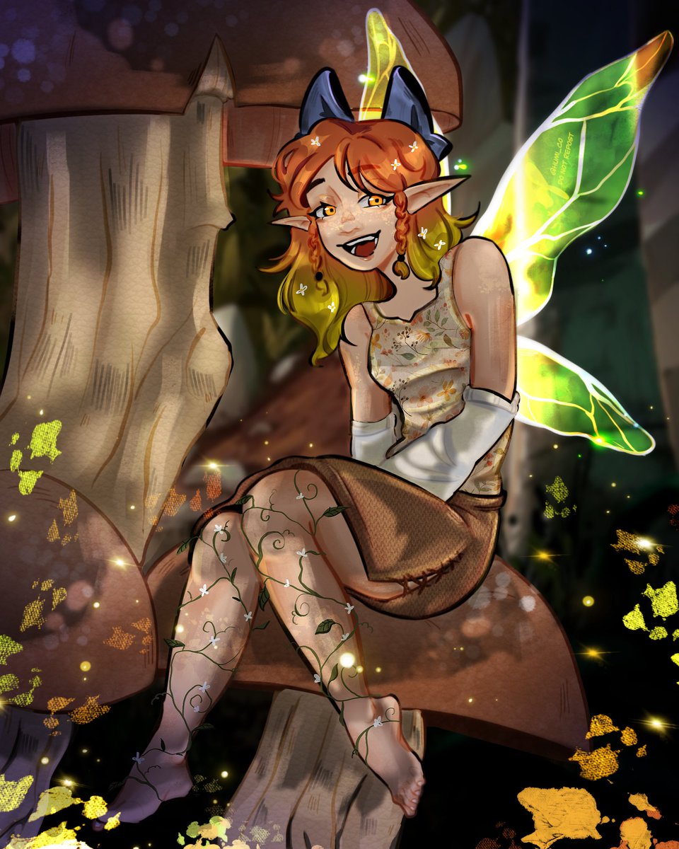 Spread your wings our pretty fairy 🫶
#shubblefanart