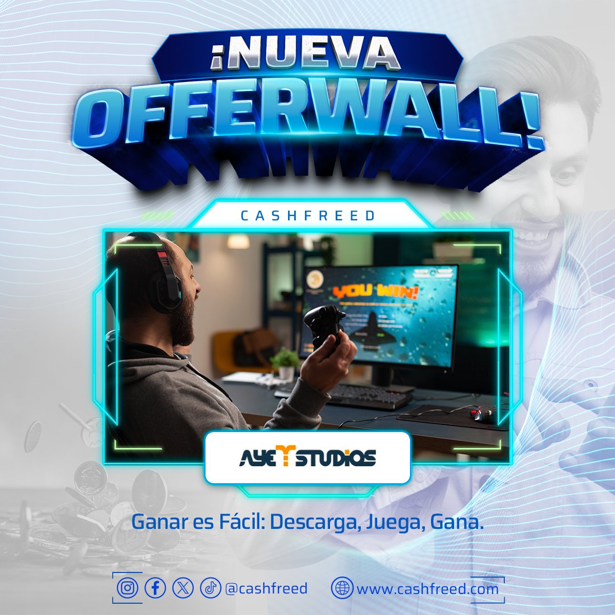 🚀 ¡Descubre el poder de ganar y ahorrar con CashFreed! 💰✨
cashfreed.com/dinero-con-ofe…

#CashFreed #Ahorro #GanarDinero #OfertaEspecial #Ayetstudio #Premium
