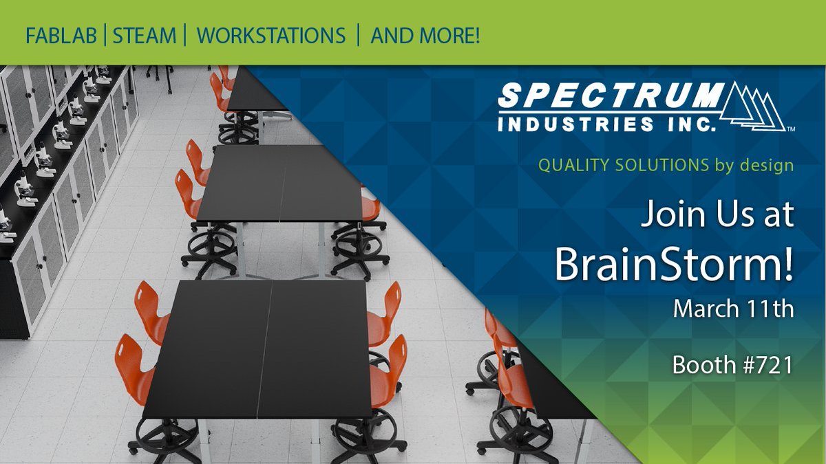 spectrumind's tweet image. Spectrum is going to at BRAIN next week at the Wisconsin Kalahari Resort &amp;amp; Convention Center booth #721! If you are in the area, make sure to say hi! #BrainStorm2024 #SpectrumIndustries