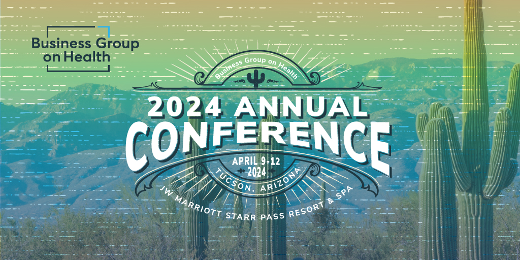 Health equity will be spotlighted at the Business Group on Health 2024 Annual Conference, April 9-12, 2024 in Tucson, AZ. Register today to learn how leading employers are addressing #healthequity. okt.to/PmQvkt