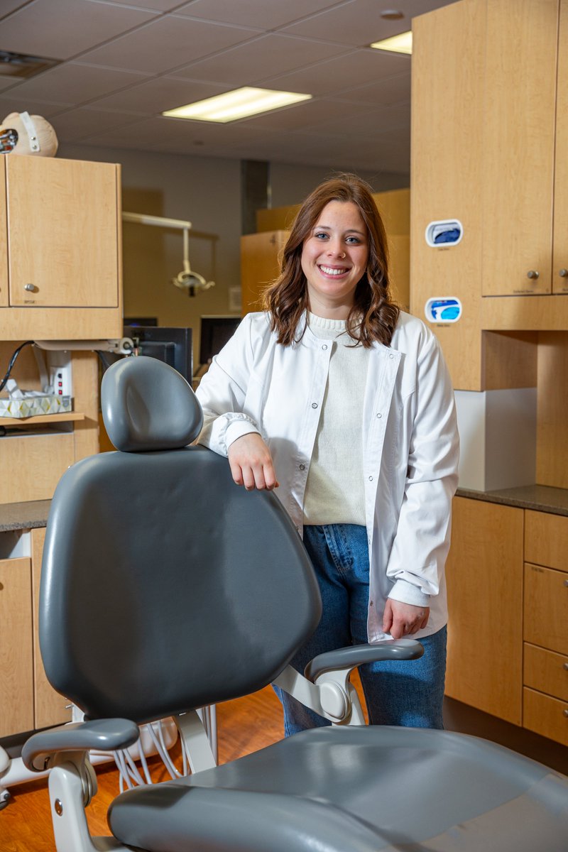 🌟 Meet Sadie, a rising star in Kirkwood's Dental Hygiene program, thriving thanks to the Last-Dollar Scholarship! Graduating May 2025, she's fueled by gratitude and determination. Learn more about the impact of the Last-Dollar Scholarship at kirkwood.edu/lastdollar.