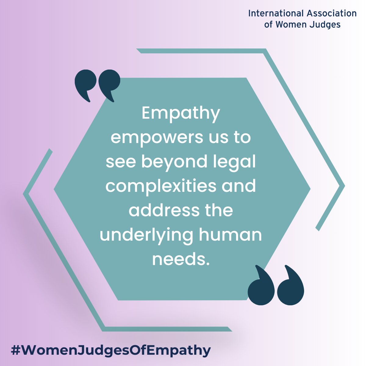 🌟 Join us in celebrating the International Day of Women Judges! This year, we're focusing on 'Empathy and Action: Women and Girls in Carceral Settings'. Explore our activities!    ➡️iawj.org/women-judges-d…   #IAWJ #WomenJudges #WomenJudgesofEmpathy #IDWJ2024
