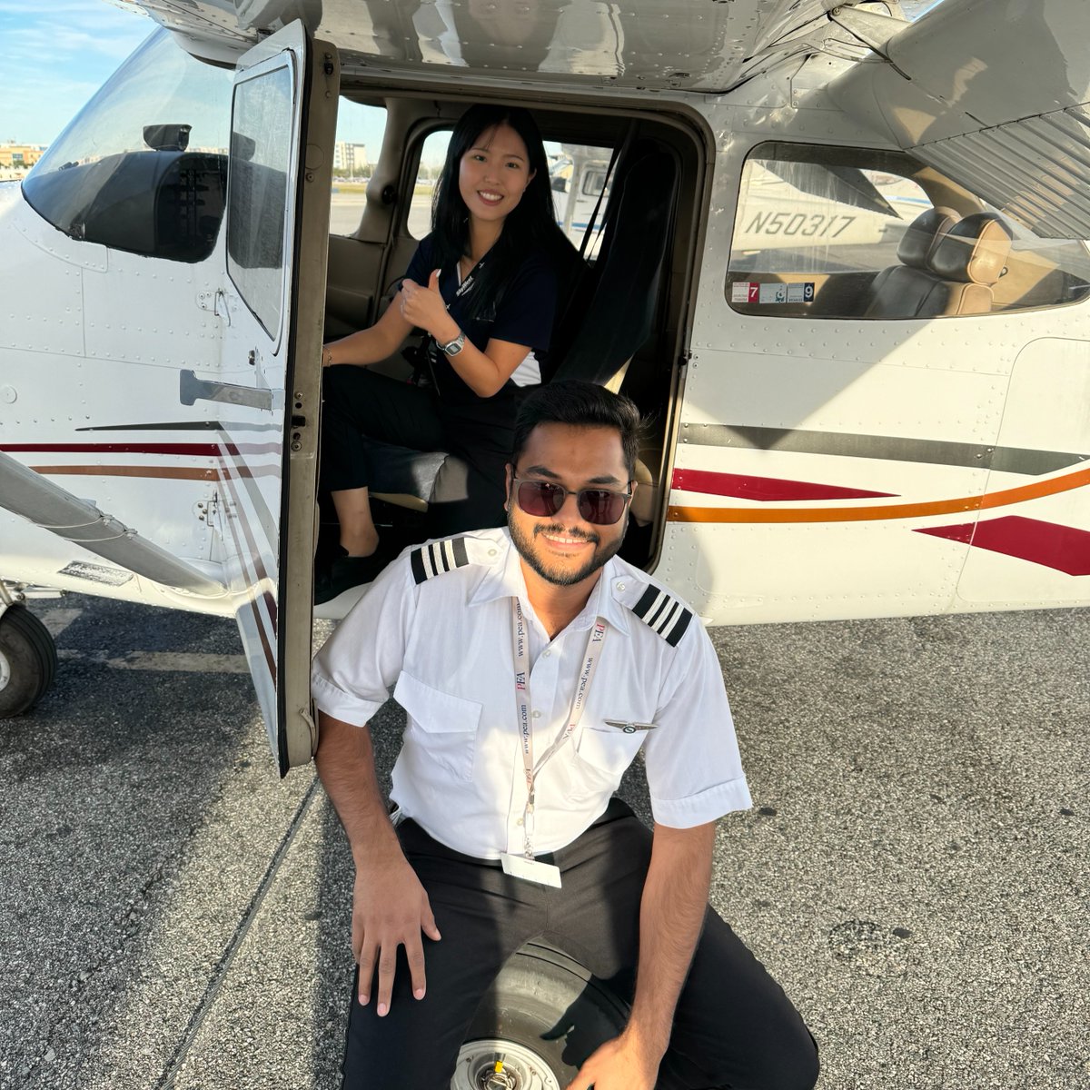 Big congratulations to Aditya! We love helping our student's dreams take flight.

'High fives and blue skies! 🎉✈  Thrilled to share that I've officially become a Private Pilot. The world is my runway now, and the adventure begins! 😎🌍 #PrivatePilot #LivingTheDream'