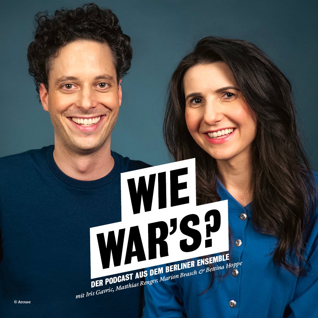 blnensemble's tweet image. diese Woche zu Gast in unserem Podcast &quot;Wie war&apos;s?&quot;: Instagram-Powercouple @IrisGavric und @matthias_renger! beide kennen sich mit Beziehungen aus und unterziehen &quot;Ellen Babić&quot; von Marius von Mayenburg einem Realitätscheck. jetzt für euch auf berliner-ensemble.de/podcast. #BEpodcast