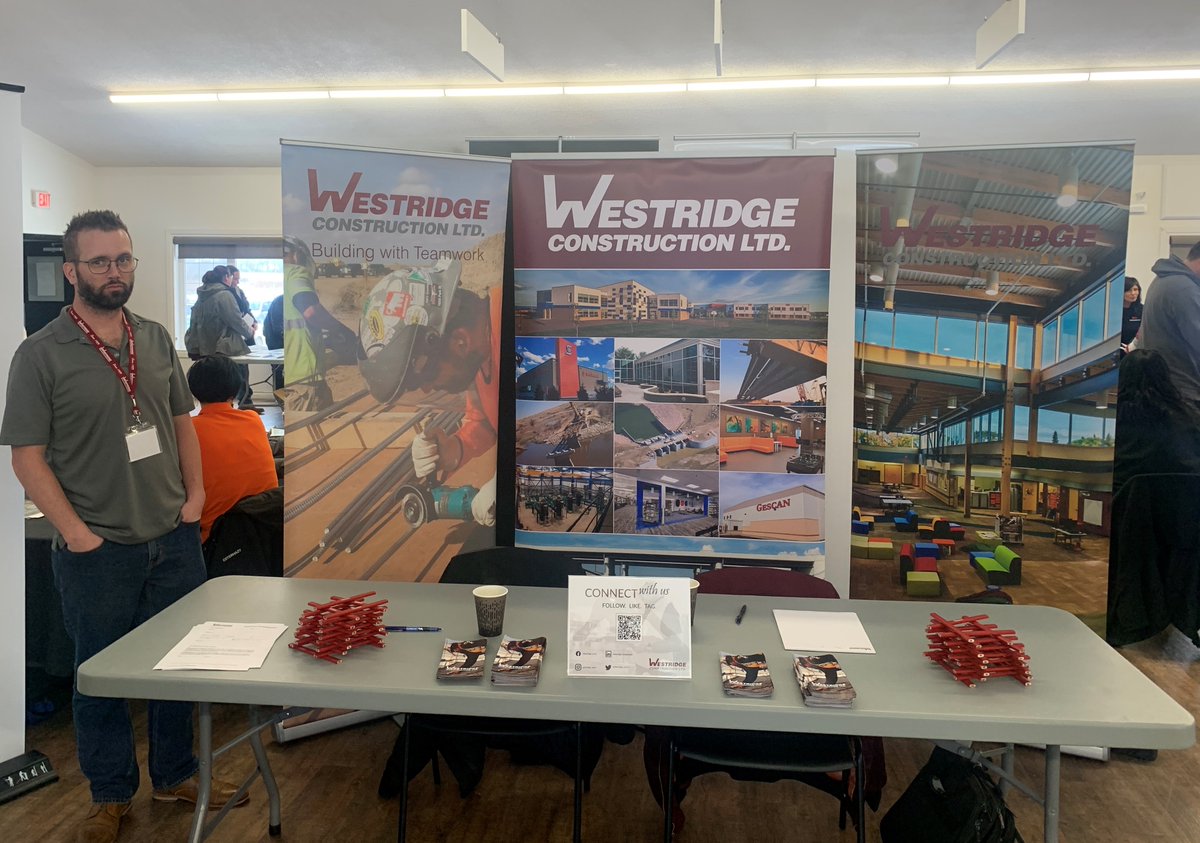Last week, we had a vibrant and highly productive day at the Pasqua First Nation Career Fair. The turnout was amazing, and it was great to chat with everyone who visited the Westridge booth. #pasquafirstnation #constructiontrades #buildingwithteamwork