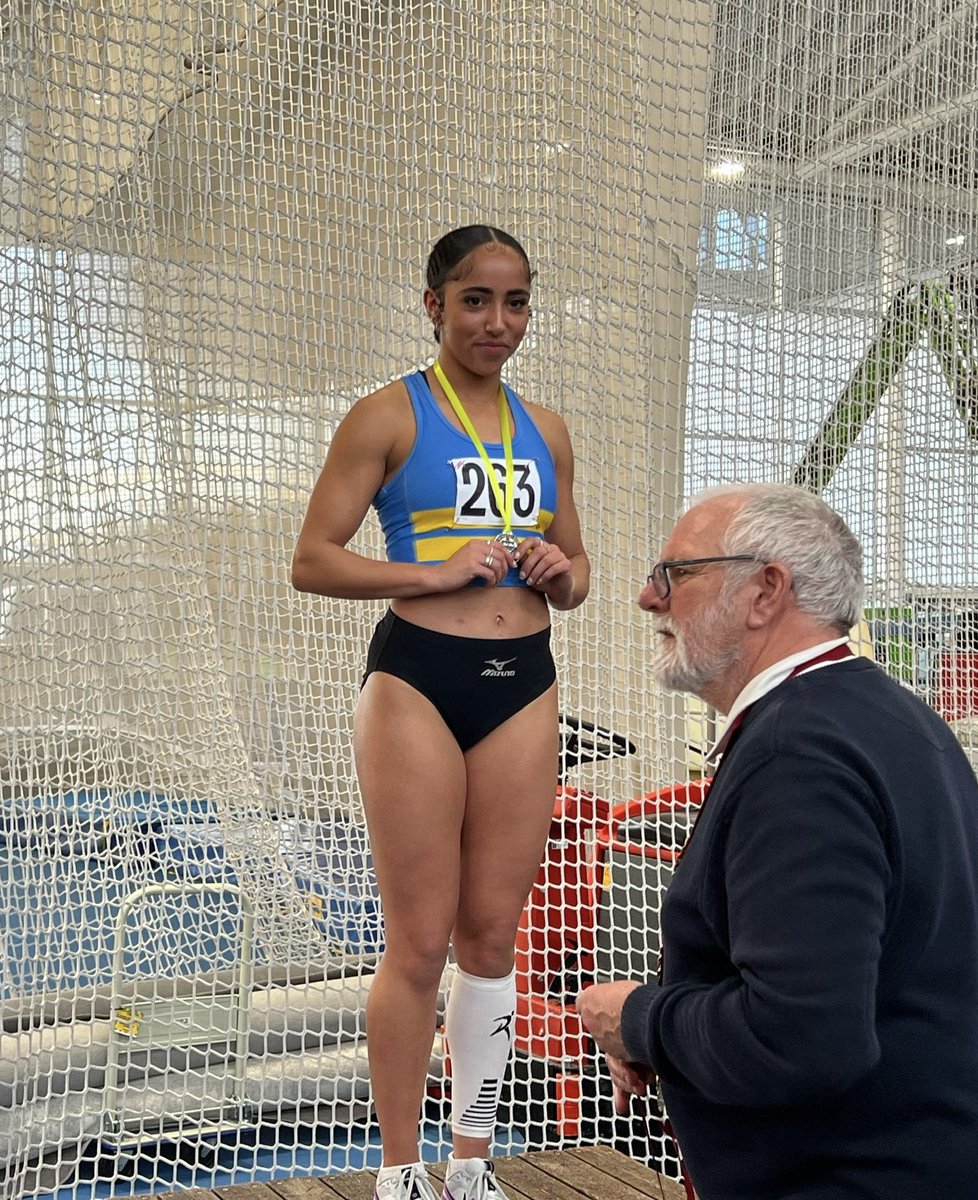 What an eventful weekend; an unanticipated obstruction (an official!) standing in my lane during my race &amp; a wild 60m final😭 oh boii, I’ve been tested this weekend but despite this, a broken SW championship best performance record &amp; two medals @ the Eastern &amp; Essex Champs✨✨