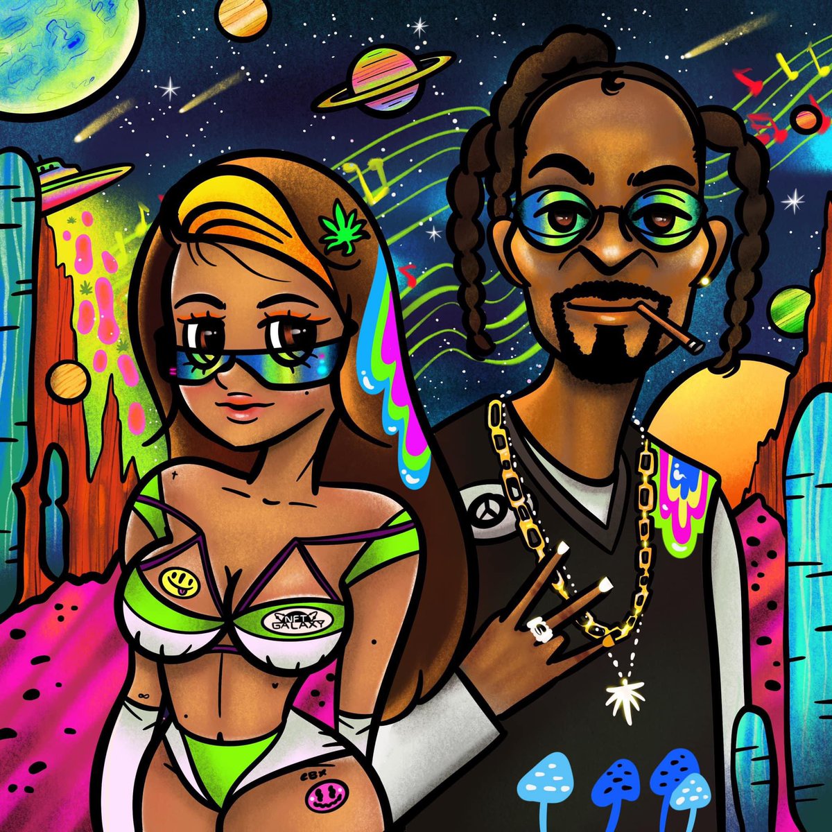 This NFT is a commission job but in the end we can’t mint it
I doesn’t get any update from collector too.
I want to find the way to deal with this issue.
As an artist I'm happy with every painting I created And I will continue to do the right thing #everyone #cryptodotcom