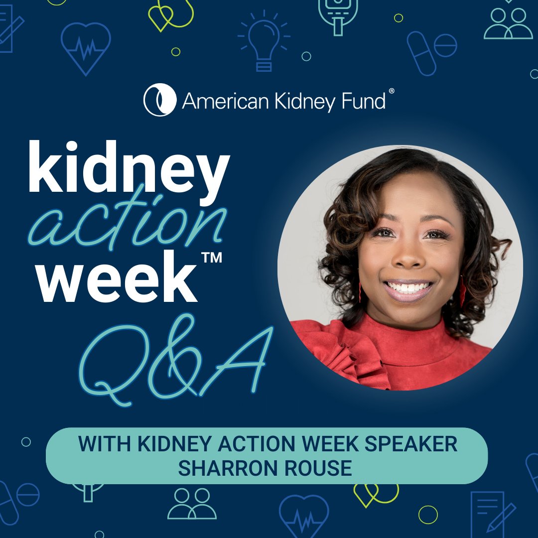 As we count down to AKF's #KidneyActionWeek (March 18 -22!), we are previewing a few of the exciting sessions on the agenda! Read our second preview on a session about the “unsung heroes” of the kidney community with speaker Sharron Rouse: bit.ly/49KzlyE