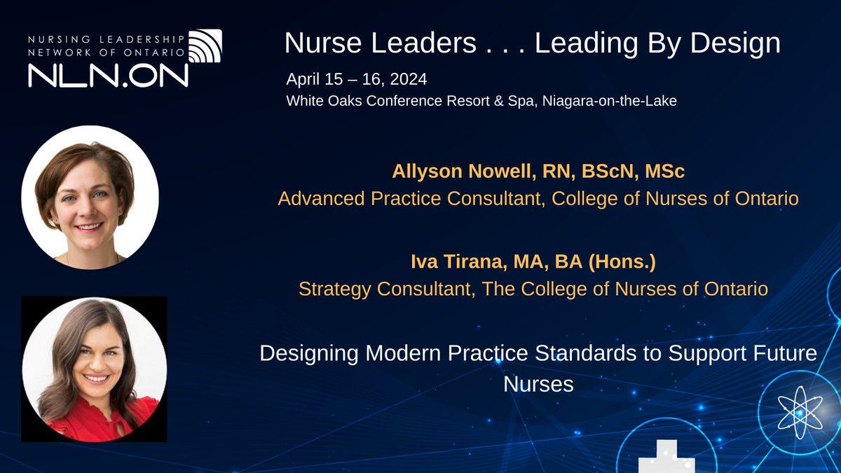 Learn about the steps the College of Nurses of Ontario took on their journey to modernizing nursing practice standards. Join a discussion to understand a modern approach to standards and facilitating integration into practice. nln.on.ca/nursing-leader… #nurseleaders