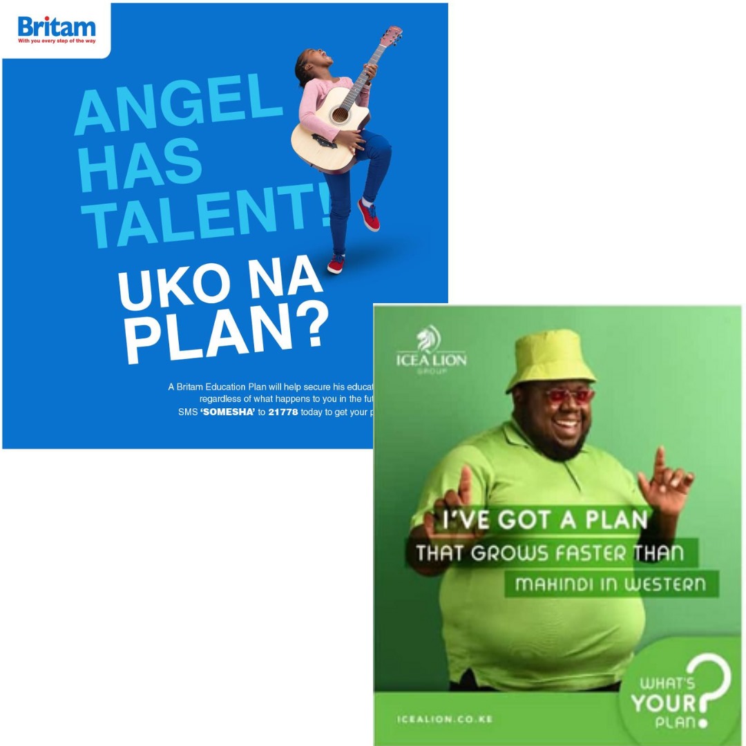 Naona @ICEALION and @BritamEA battling it out with 'What's your plan?' vs 'Niko na plan.' But who's the originator? 🤔 

So,Who copied who