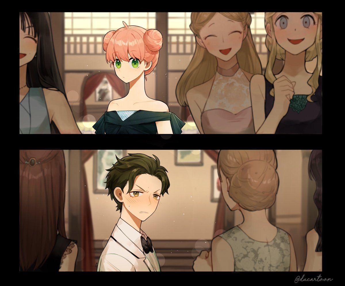 Only look at you..🫧 ※ aged up
#damianya #ダミアニャ #SPY_FAMILY