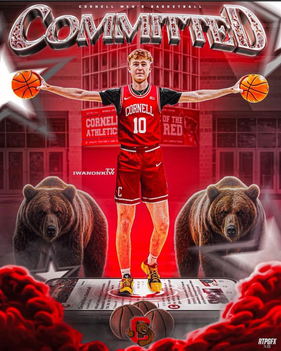 2024 @NATigerAthletic F Ty Iwanonkiw (@TIwanonkiw) has committed to @cornell_mbb, per his Instagram page. The 6-11 North Allegheny big man had 13 points vs. @BHSBoysBBall_ in the @wpial7 6A quarterfinals. Had 24 points against @SauconAthletics earlier this season