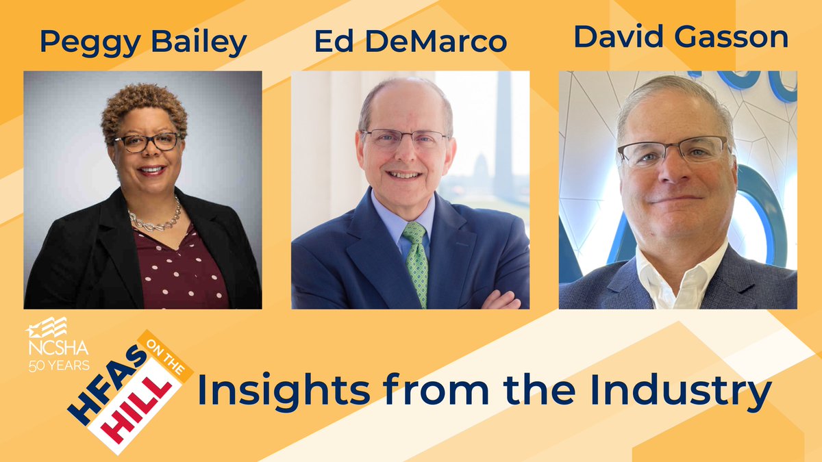 NCSHA Events (@ncshaevents) on Twitter photo Peggy Bailey of @centeronbudget, Ed DeMarco of <a href="/HPC_housing/">Housing Policy Council</a>, and David Gasson of <a href="/HousingAdvGroup/">Housing Advisory Group</a> were center stage this afternoon at NCSHA’s LegCon24 discussing likely executive and legislative branch action on & other affordable housing issues. Our thanks to Peggy, Ed, & David! Peggy Bailey of @centeronbudget, Ed DeMarco of <a href="/HPC_housing/">Housing Policy Council</a>, and David Gasson of <a href="/HousingAdvGroup/">Housing Advisory Group</a> were center stage this afternoon at NCSHA’s LegCon24 discussing likely executive and legislative branch action on & other affordable housing issues. Our thanks to Peggy, Ed, & David!